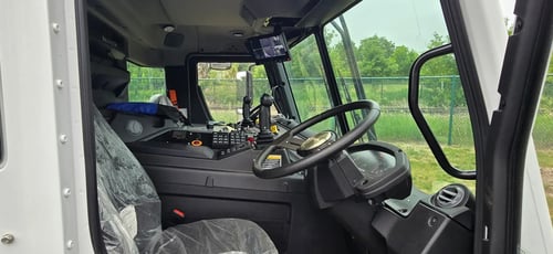 2026 McNeilus ZR passenger cab interior