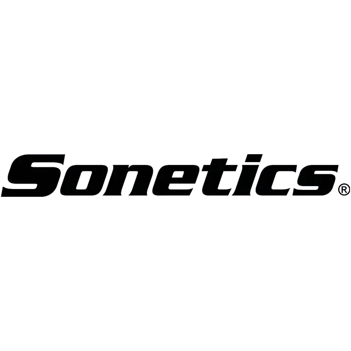 Sonetics logo representing wireless communication systems for public safety, utilities, and industrial operations.