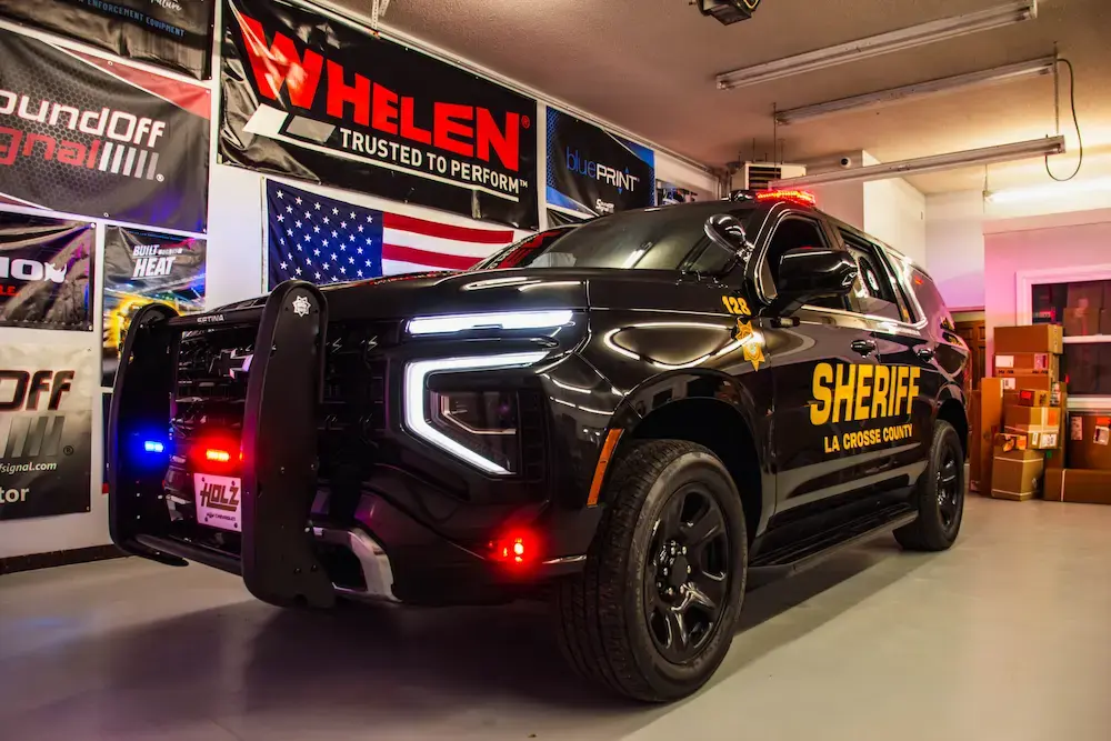 Upfit for the LaCrosse county Sheriff vehicle